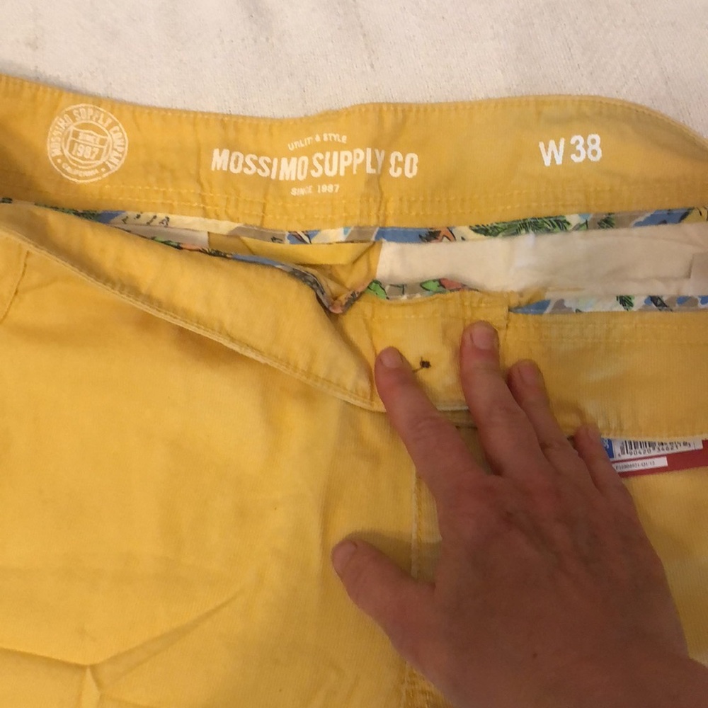 Mossimo Supply Co. Sunny Yellow Shorts - Picture 3 of 8